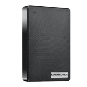 EXPERTRONICS External Hard Disk – Ultra Slim USB 3.0 HDD with LED Indicator – High-Speed Drive for Laptop, PC, Mac – Compatible with Windows/macOS/Linux (Black) – 1 Year Warranty